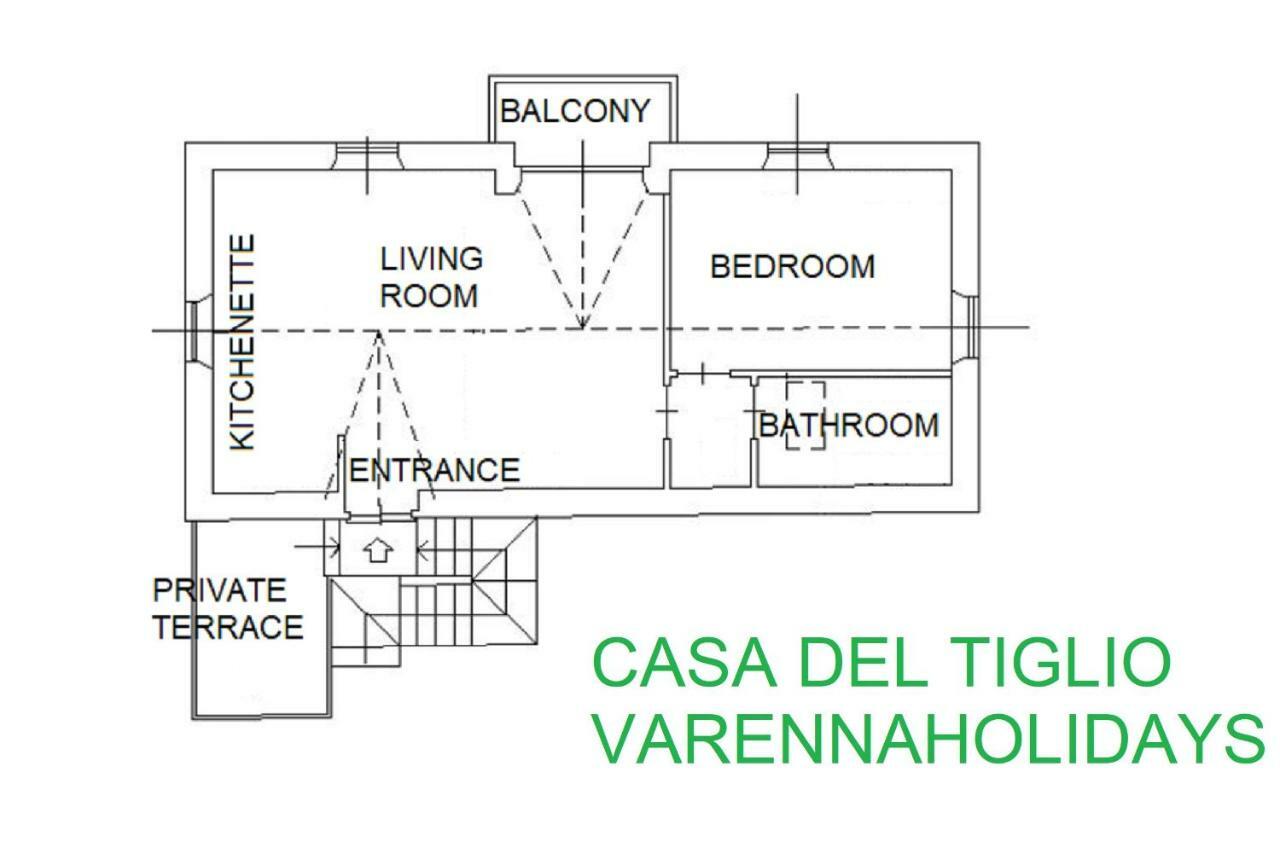 Apartmán Casa Del Tiglio Varenna Exteriér fotografie
